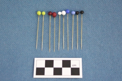 Pin with Glass Head
