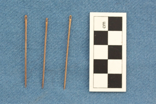 Bronzenadel, geschlagenes Öhr
