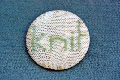 Anstecker "knit"