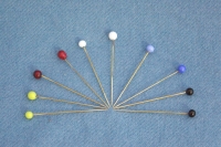 Pin with Glass Head