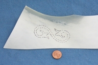 Stickmusterschablone "Dreiblatt"
