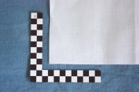 pre-cut linen fabric, 16 threads per cm