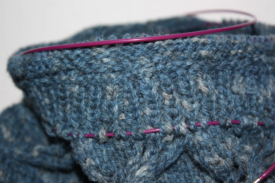 Closeup of the brim in progress. The really interesting part is not yet started, though!
