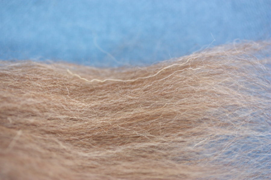 Have some variety. In your fibre diameter and in the colour!
